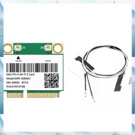 [W F S B] 9260AC WiFi Card 2033M 2.4G/5G Dual-Band Gigabit Wireless Network Card Bluetooth 5.0 MINIP