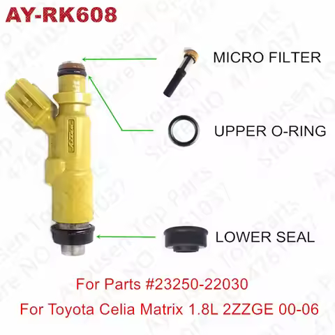 4sets Fuel Injector Repair Kits for Toyota Celia Matrix 1.8L Engine 2ZZGE 00-06 Parts#23250 22020 23