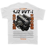 1jz Gte Vvti T-shirt / Engine Motor 6 Cylinder / Unisex / Car Enthusiast / Drifting Drag Jdm
