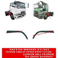 J127S06 MITSUBISHI FUSO SUPER GREAT FP510 FP517 FV360 LOWER SILL FENDER
