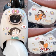 【SARA】Lucky Star Kid Electric Scooter Sticker Waterproof Sun Motorcycle Cartoon Cute Decorative Stic