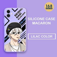 DC Case Blue Lock  Samsung A14 A54 A10S A12 A02 A02S A03 A03S A51 A7 A13 A23 A22 A32 A50 A52 J2 PRIME DU306 Nagi  Casing Fashion Silikon Pelindung HP Macaroon Custom Printing Handphone Motif Karakter Bergambar Anime