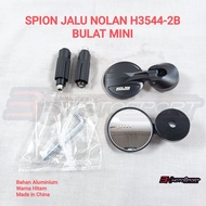 NOLAN H3544-2B ROUND MINI BLACK MIRROR