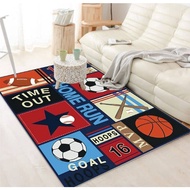 120X180 CM 3D Karpet Gulung Heritage Crystal Velvet Carpet Rug Floor Mat Home Decor Tatami Anti Slip