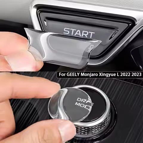 For Geely Monjaro Geely Xingyue L 2022 2023 Car One Key Start Button And Shift Knob Decoration Stick