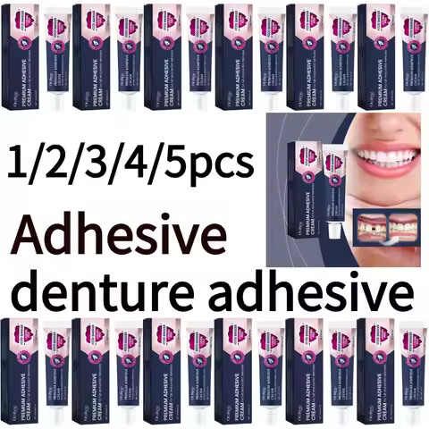 1-5PCS NEW Thermoplastic Denture Adhesive Professional Dentures Glue Dentistry Materials Denture Car