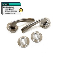 White Brass Split Handle 502-263 CP - Minimalist Door Handle Pull Handle Lock