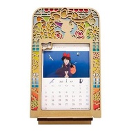 【新貨預訂】ENSKY 吉卜力 - 2021年 彩色月曆 魔女宅急便 Ghibli - 2021 Stained Frame Calendar Kiki's Delivery Service 相架 CL-96