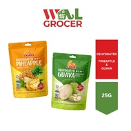 WALGROCER Dehydrated Fruit Pineapple & Guava 25gm