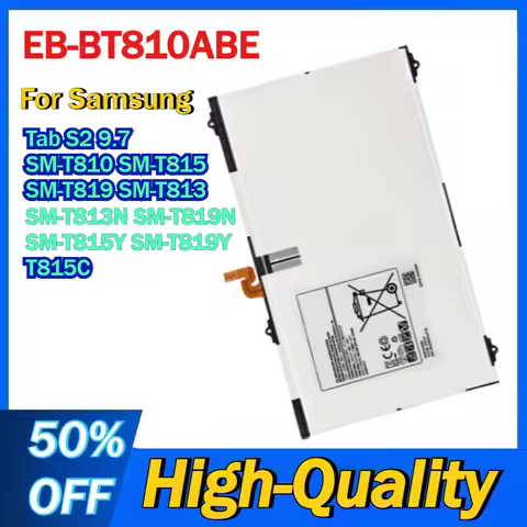 EB-BT810ABE Tablet Battery For Samsung Galaxy Tab S2 9.7 SM-T810 SM-T815 SM-T813N SM-T819N SM-T819 S
