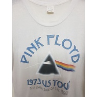 【ใหม่】เสื้อยืด pink floyd ตอกปี 1973 ผ้า 50 ตะเข็บเดี่ยวบน ล่าง แท้มือ2สอง ไซต์เอสS made in USA vintage Women's T-shirt