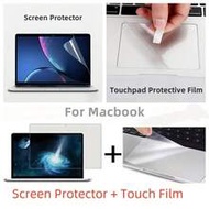For Macbook Air 13.6 Inch M4/M3/M2 A3240/A3113/A2681 Laptop Screen Protector And Touchpad Protective