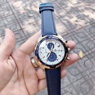 ĐỒNG HỒ NAMCA$IO EDIFICEO EFR - 539 - DÂY DA - FULLBOX