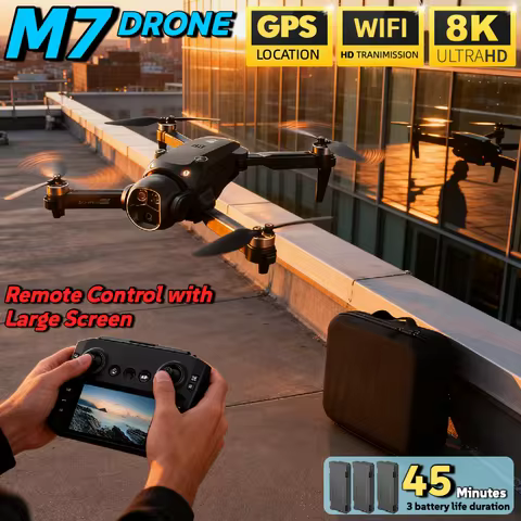 For XIAOMI M7 with 8K screen RC Drone Professional HD Aerial Photography Remote Control Aircraft HD 