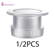 [Menolana] Locking Ring And Cap for Umbrella Poles Up to 4.14 Cm (1.63 Inches) in Diameter  Transpar