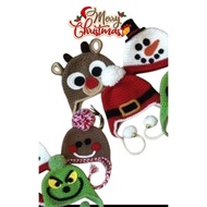 Xmas hat , beanie hat , Santa clause, Rudolph, gingerbread,snowman, Grinch
