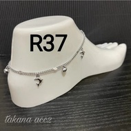 ANKLE BRACELET SILVER COLORWanita
