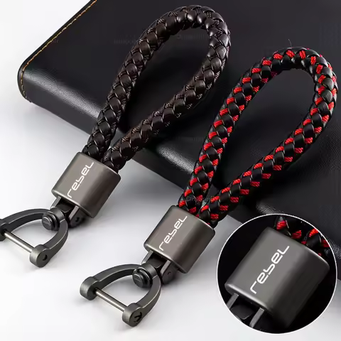 Motorcycle Keychain Keyring With Logo For Honda Rebel 300 Rebel 500 CMX Rebel300 Rebel500 Motorbike 