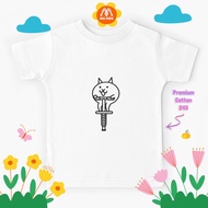 THE BATTLE CATS GAME Kids T-Shirt for Boys and Girls 745