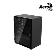 Aerocool CS-111-G-BK-V2 PC Case with 3pcs FRGB Fans - Mini Tower / Black