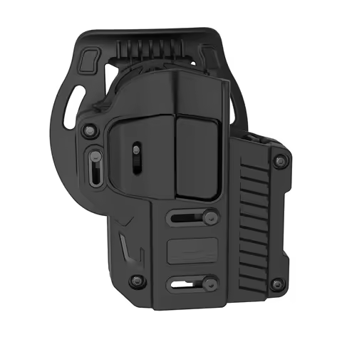Universal Tactical Holster, OWB Paddle Universal Holster,Polymer Right Hand,Level 2 Retention