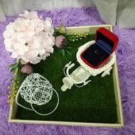 Sewa Dulang Hantaran Siap Gubah