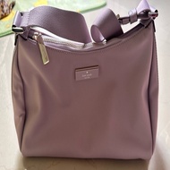 Kate spade 紫色尼龍肩背包