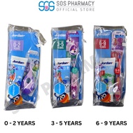 JORDAN Step 1 Toothbrush/Step 2/Step 3 -1pc toothbrush + toothpaste 75g (Travel Pack)