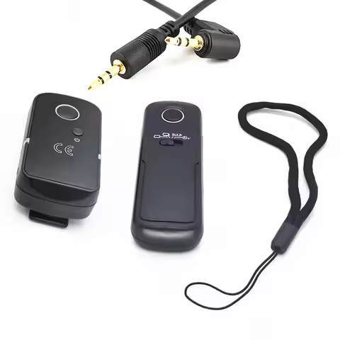 Wireless Remote Control Shutter Release as RR-100 for Fuji Fujifilm XT4 XE4 XS10 XT30 III II XT5 XPR
