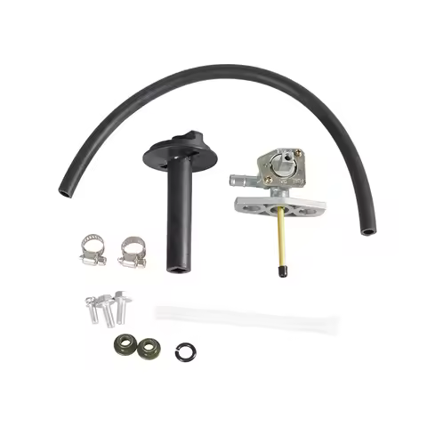 Fuel Cock Petcock with Lever Assy for Honda TRX250 TRX350 TRX400 TRX420 TRX450 TRX500 TRX650 16950-H