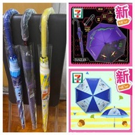 EVA 新世紀福音戰士 $168 / 唐老鴨  $150 / 小黃人 $100 直傘 雨遮 全新