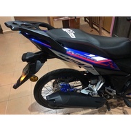 Monorack Carbon RS150 V1 V2 &amp; Y15ZR V1 V2 LC135 V2-V7 V8 Blh pasang Box Givi