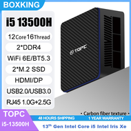 TOPC 13TH Gen Intel Core i5-13500H 12C/16T Intel Iris XE Graphics High Performance DIY MINI PC