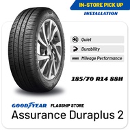 [INSTALLATION/ PICKUP] Goodyear 185/70R14 Assurance Duraplus 2 Tire (Worry Free Assurance) - Avanza / Corolla / Almera [E-Ticket]