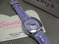 Hello kitty watch 可愛時尚特殊造型皮帶腕錶 (神梭鐘錶)HK813LWW
