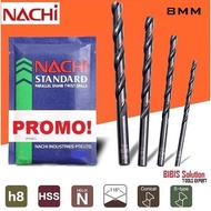 MATA NACHI DRILL BIT NACHI IRON DRILL BIT 8 MM ORIGINAL HSS DRILL NACHI ORIGINAL 8MM