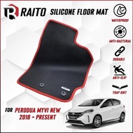Perodua Myvi New 2018 - Present Car Floor Mat Carpet Customised Car Mat Kereta Carpet