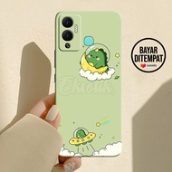 Case Infinix Hot 12 Play - Casing Infinix Hot 12 Play - EKSOTIK - Fashion Case (Dino Cute) - Silikon