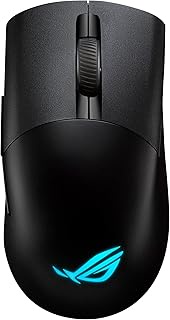 ASUS ROG Keris Wireless Aimpoint Gaming Mouse, 36,000 dpi, Tri-Mode Connection, Interchangeable Switch, 119 Hours of Continuous Operation, PBT Button, Authentic Domestic Product)