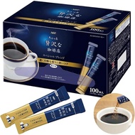 AGF (AGF) A Little Luxury Coffee Shop Black Sticks, Special Blend, 100 Sticks [Stick Coffee] [Instan
