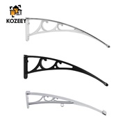 KOZEEY Awning Canopy Bracket Sunshades Rain Cover Support Bracket ARC Design Metal Canopy Awning Bra