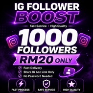 IG Follower - Monetize Qualify Suitable for Influencer, Reviewer, Small Business