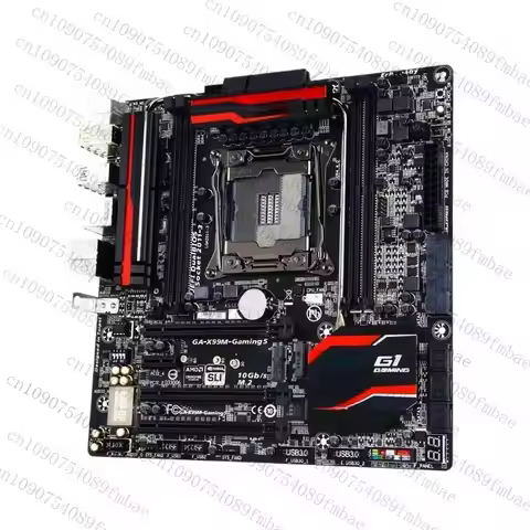 100% Used For GIGABYTE GA-X99M-Gaming5 System Board LGA2011-v3 DDR4 64G Motherboard Test Ok