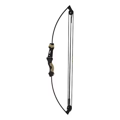 Youth Compound Bow Ages 5-8 17lbs Fiberglass Arrows Hip Quiver Mossy Oak Bottomland