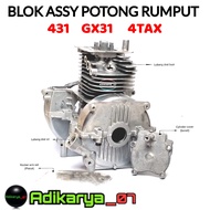 cylinder blok assy mesin potong rumput 4 tak Gx31