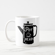 Ceramic Coffee Pot Head Mug - Coffee Funny Coffee Combo Mug | Gift Mug | Jinemo Gift Mug