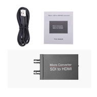 HD 3G Video Converter SDI To HDMI SDI Adapter Audio Video Converter for Camera Video Recorder To TV 