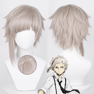 Cardamom Bungou Stray Dogs Atsushi Nakajima cos Wig Slanted Bangs Reverse Alice Source