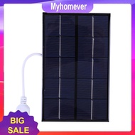5W 5V Portable Solar Panel Polysilicon USB Solar Cell Panel for Outdoor Camping