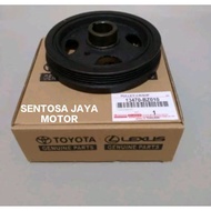 PULLY PULLEY POLY CRANKSHAFT KRUK AS KER AS AVANZA XENIA 1.3 1300CC ORIGINAL 13470-BZ010 ORIGINAL